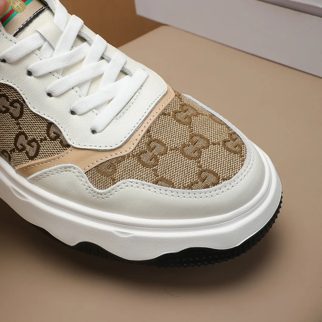Men's shoes💰440 GUCCI🔍🔍2023 latest model On sale at the same time at the counter, original calfskin imported from Italy, genuine leather lining, (high-end, luxury, and class) exquisite workmanship, soles: original soles specially provided by the original factory, ⚠Exclusive double-layer movable molded soles are super comfortable⚠, real photos🎬The real ones are better🔍🔍"High quality·Follow the order" code number 38-44